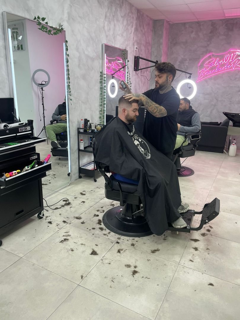 Corte publicado por un cliente en una reseña de Salón 017 en Booksy